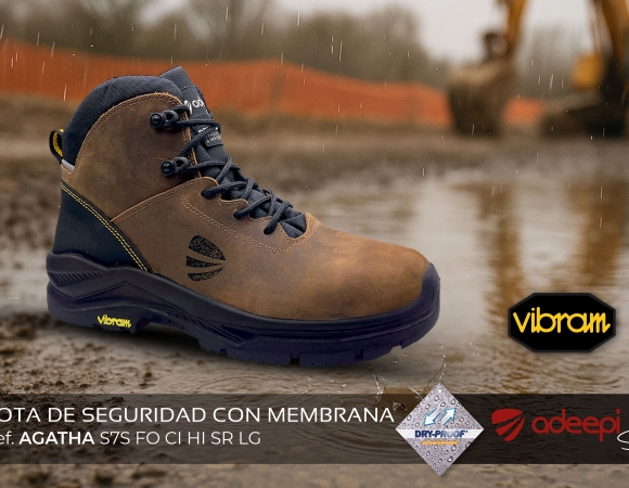 BOTA DE SEGURANÇA COM MEMBRANA AGATHA S7S FO CI HI SR LG HRO